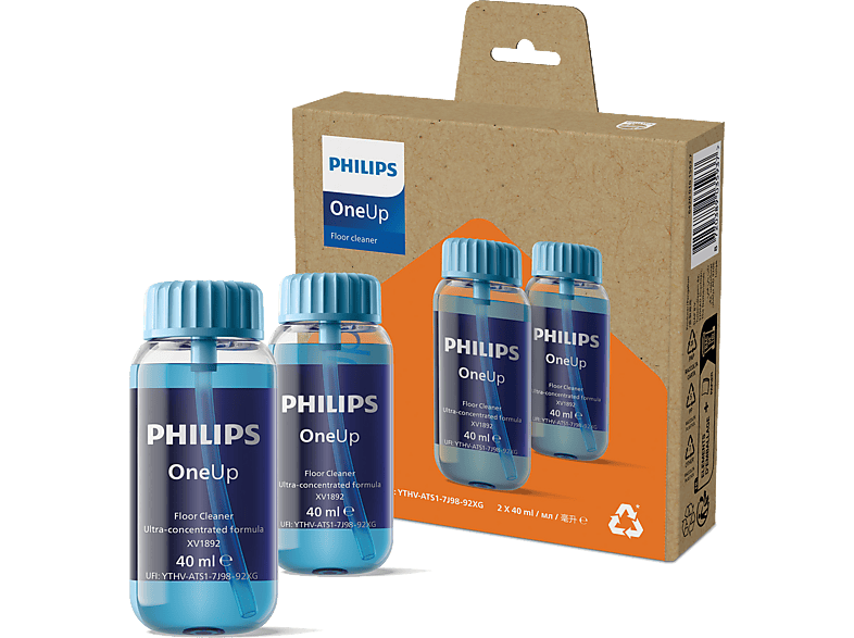 Philips XV1892/02 OneUp Hochkonzentrierter Bodenreiniger - Doppelpack