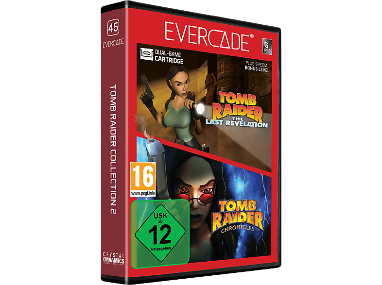 Blaze Evercade Tomb Raider Collection 2 [Cartridge]; Videogame