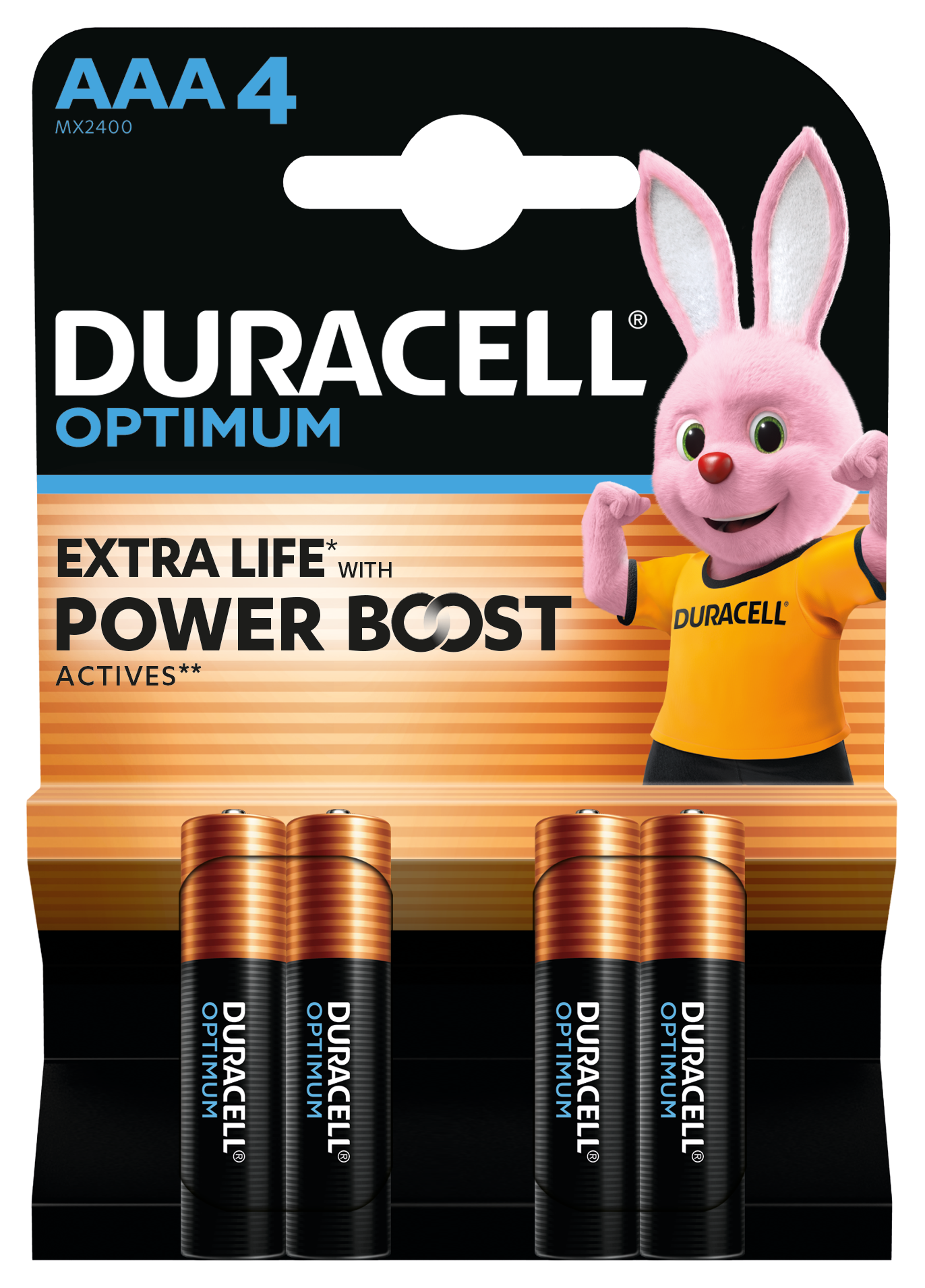 DURACELL Optimum 4 db AAA Boost elem (10PP110050)