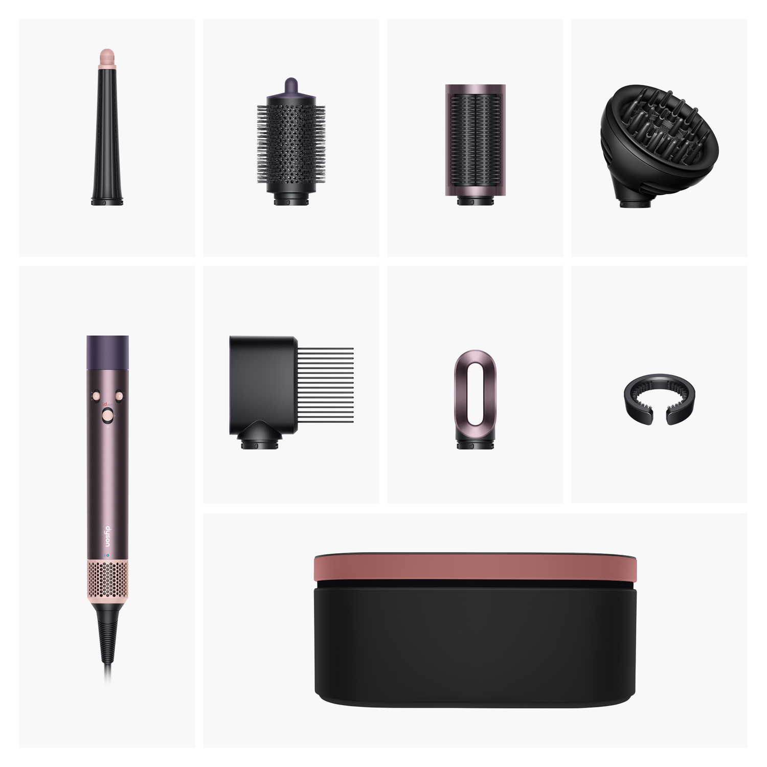 DYSON Airwrap I.D. Curly + Coily | Jasper Plum Multistyler Paars