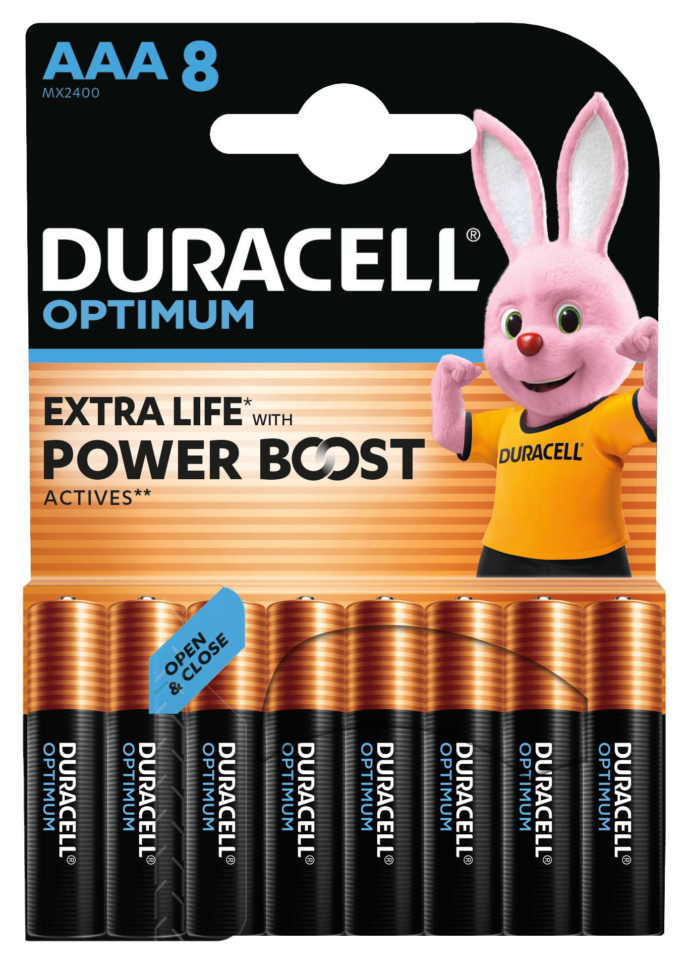 DURACELL Optimum 8 db AAA Boost elem (10PP110052)
