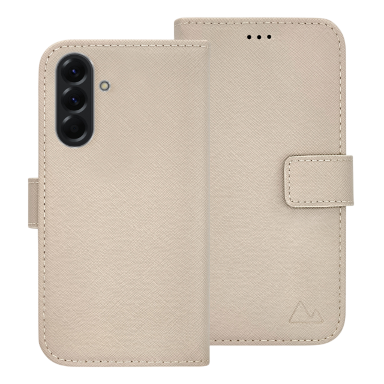 MYSTYLE Flex Wallet Telefoonhoesje voor Samsung A36/A56 Warm Taupe afbeelding