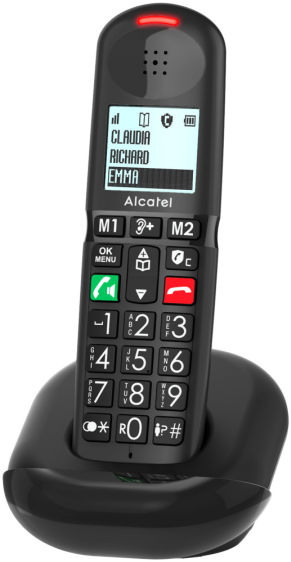 ALCATEL XL685 Ergonomikus Dect telefon