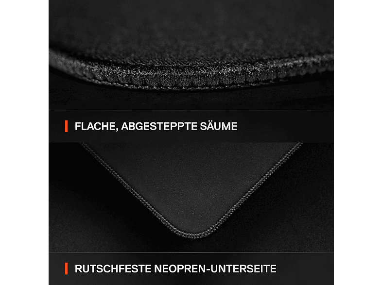 STEEL SERIES Gaming MAUSpad STEEL SERIES QCK PERF L, Schwarz; Gaming Notebook — Foto 3 von 5