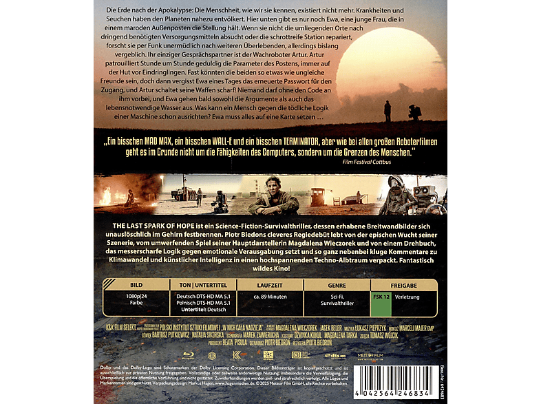 Thumbnail - The Last Spark of Hope Blu-ray