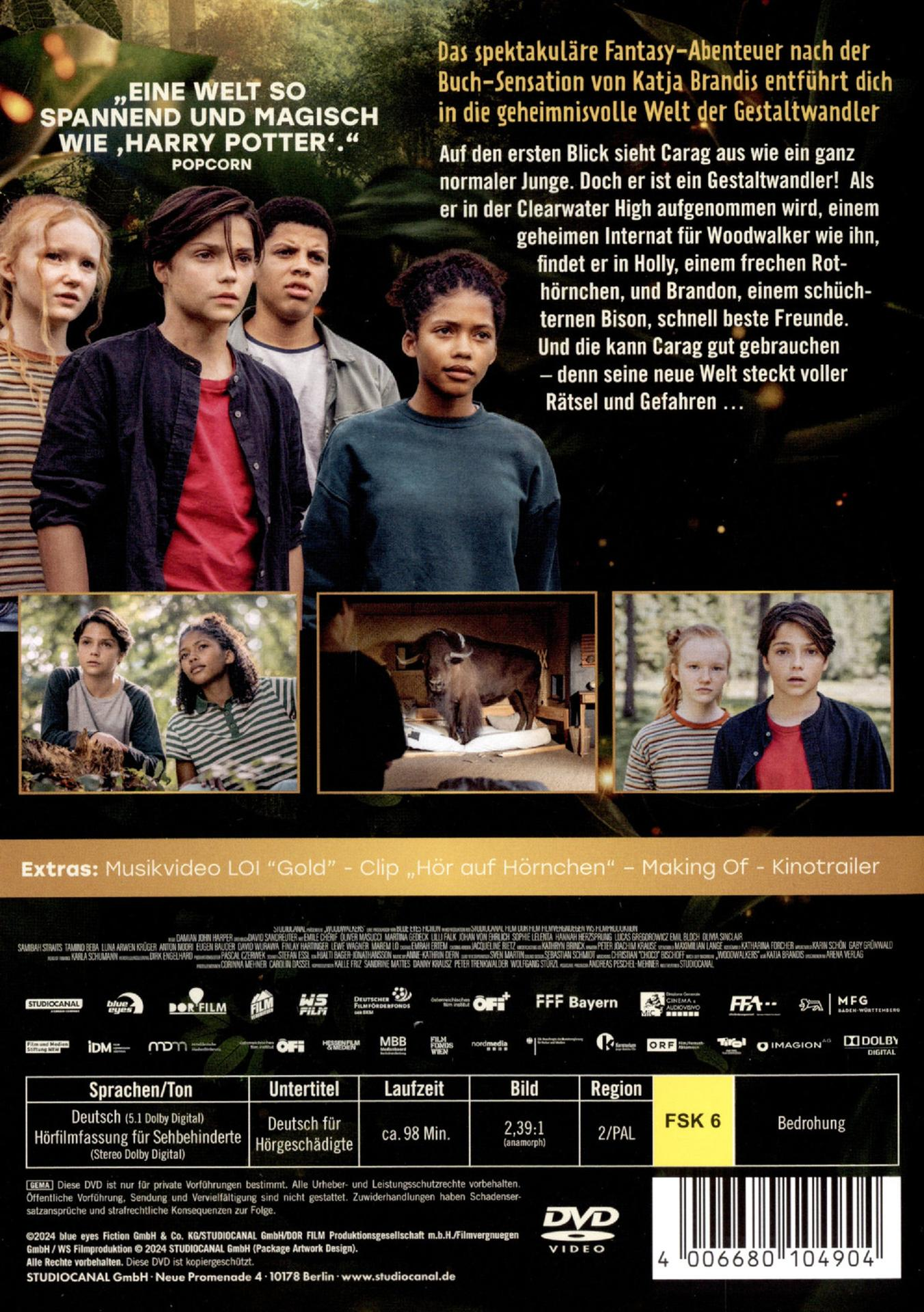 DVD-Hülle mit Filmposter. Eine Gruppe von Teenagern blickt den Betrachter an. Weitere Bilder und Text werden angezeigt.