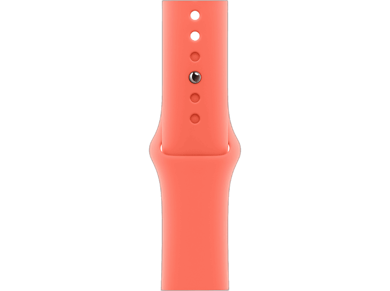 REACONDICIONADO Seminuevo Muy bueno Apple Correa deportiva Mandarina, 46 mm, Talla M/L