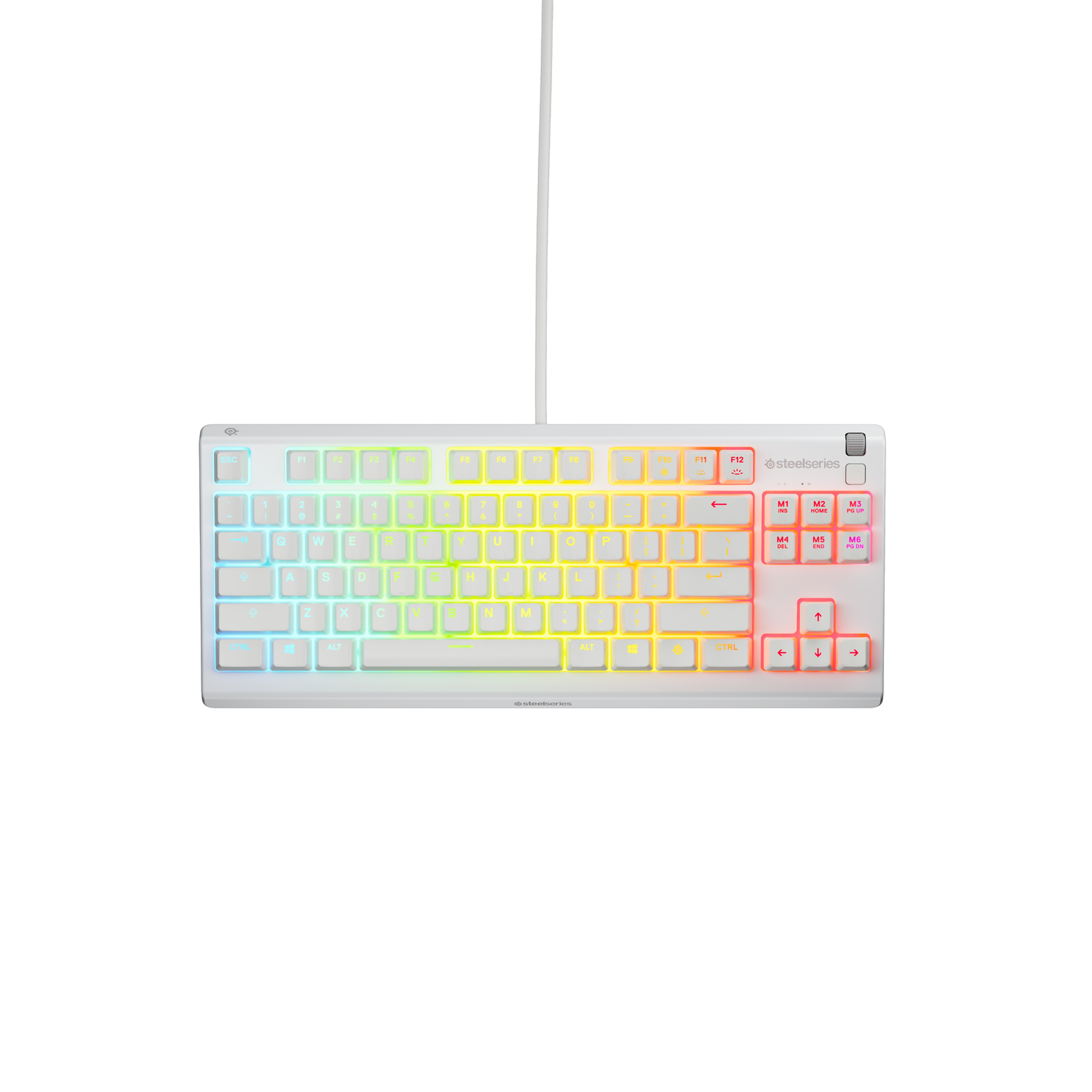 Steelseries Apex 3 Tkl Gaming Keyboard Qwerty Bedraad Gamingtoetsenbord Wit