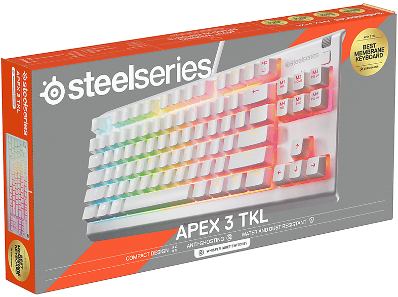 STEELSERIES Apex Pro TKL Gen 3 QWERTY Bedraad Gamingtoetsenbord Zwart kopen