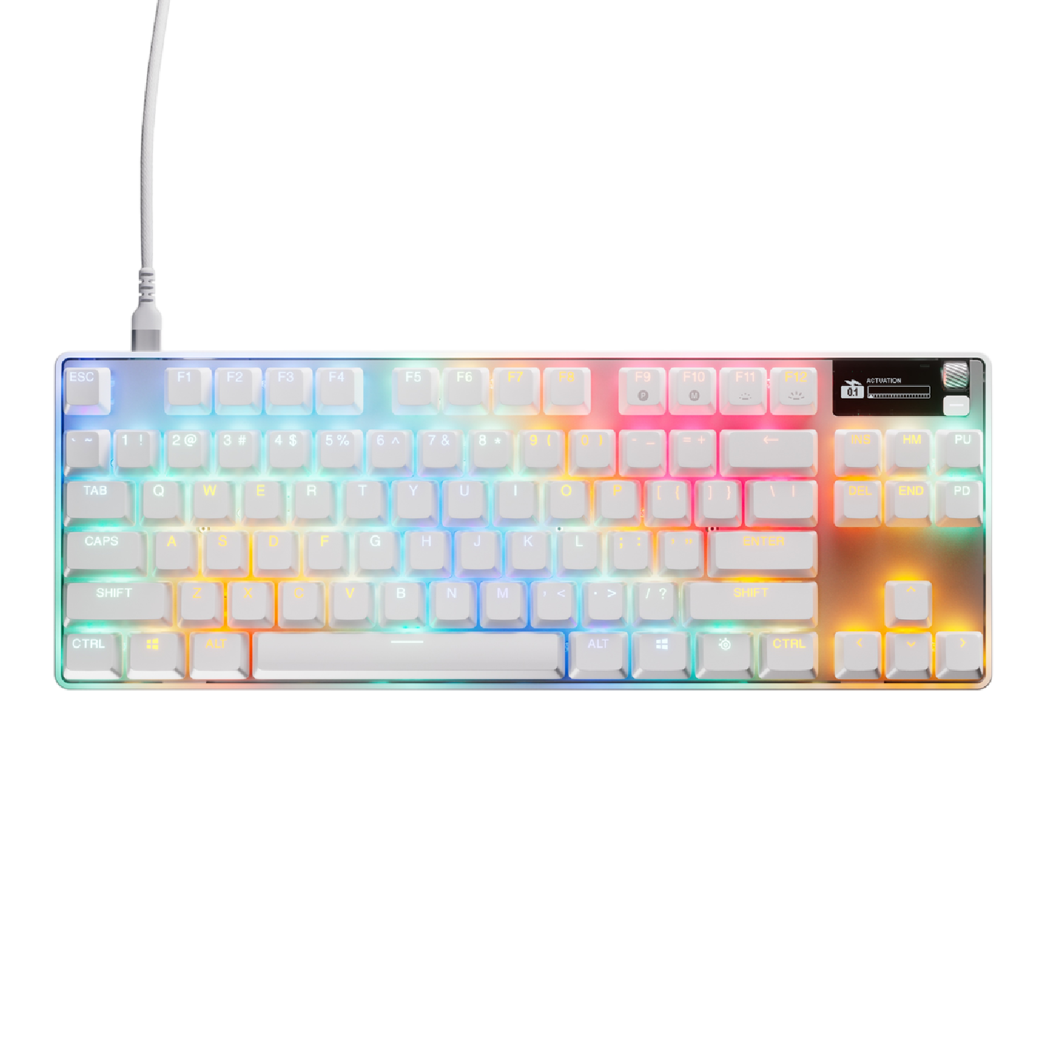 Steelseries Apex Pro Tkl Gen 3 Gaming Keyboard Qwerty Bedraad Gamingtoetsenbord Wit