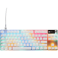 MediaMarkt STEELSERIES Apex Pro TKL Gen 3 Gaming Keyboard QWERTY Bedraad Gamingtoetsenbord Wit aanbieding