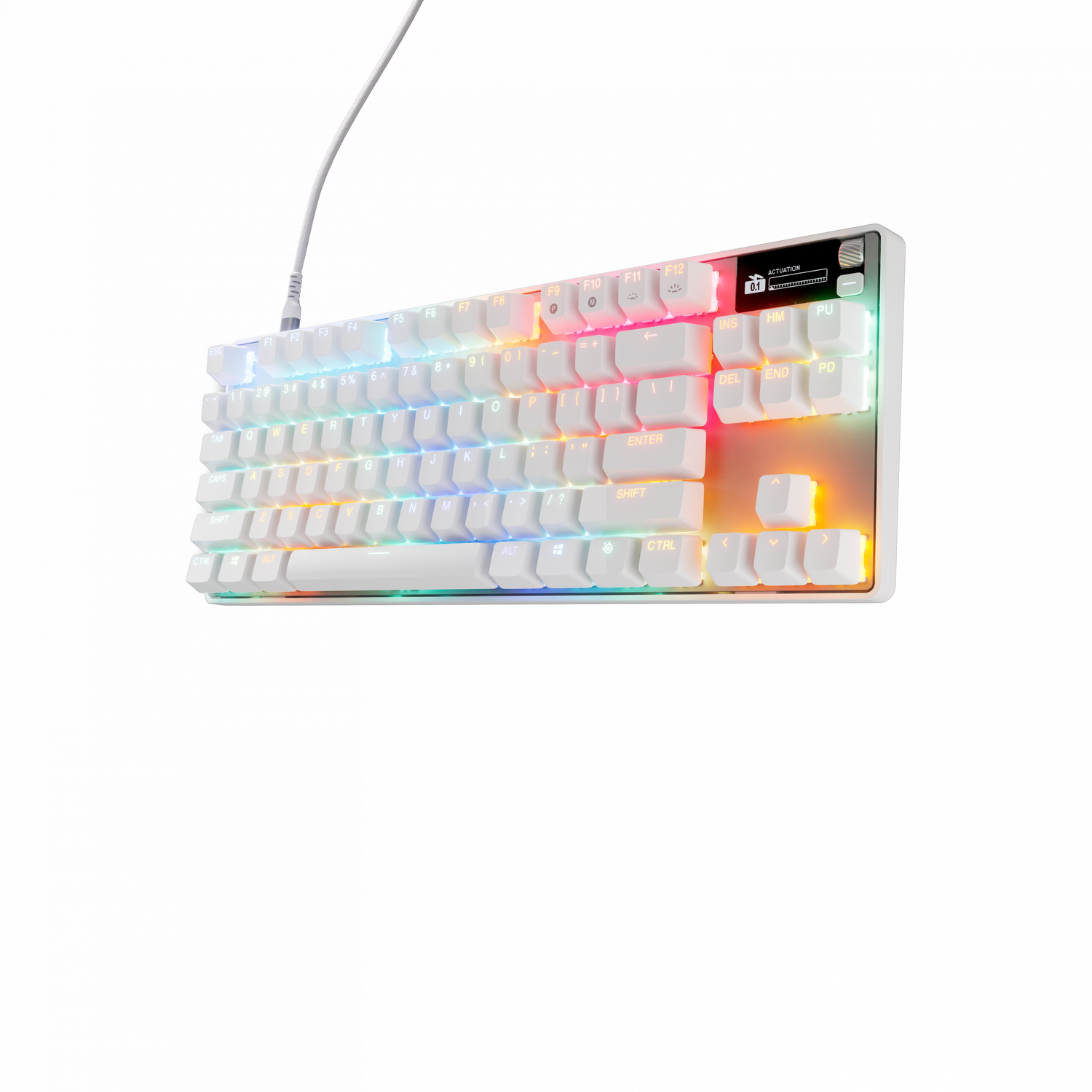 SteelSeries Apex 3 TKL Lavendel RGB-gamingtoetsenbord - Compacte