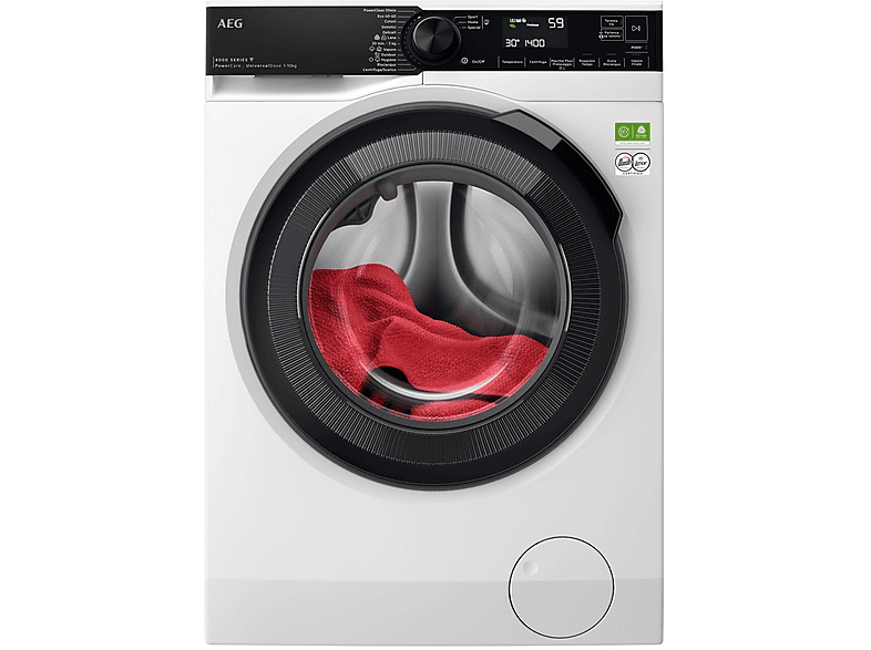 AEG Lr8Fh104Vy Lavatrice, Caricamento frontale, 10 kg, 63,6 cm, Classe A
