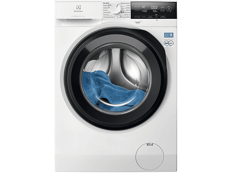 Electrolux Ew7F39 Lavatrice, Caricamento frontale, 9 kg, 57,2 cm, Classe A