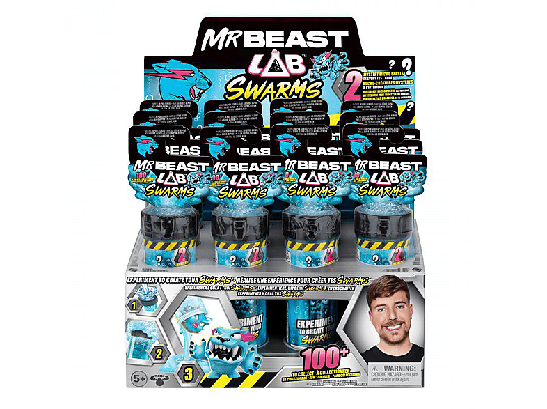 Thumbnail - MOOSE Mr.Beast Lab Swarms S1 2er Pack Blind (Einzelartikel) Vinyl Figur