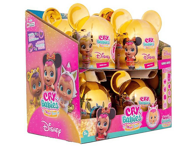 Thumbnail - HEADLIGHT TOYS Cry Babies Magic Tears Disney Edition ca. 10 cm Vinyl Figur
