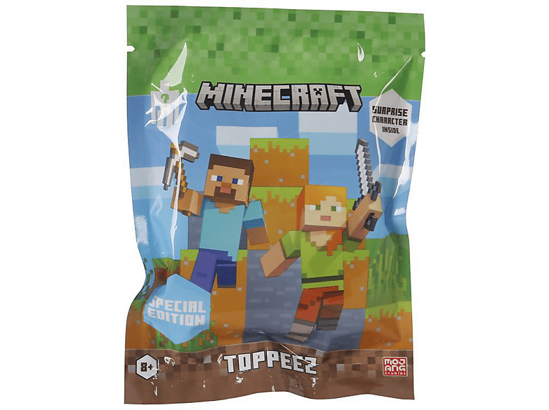 PMI Minecraft Special Edition 3D Topper in Blind Pack, 6 cm (Einzelartikel); Vinyl Figur