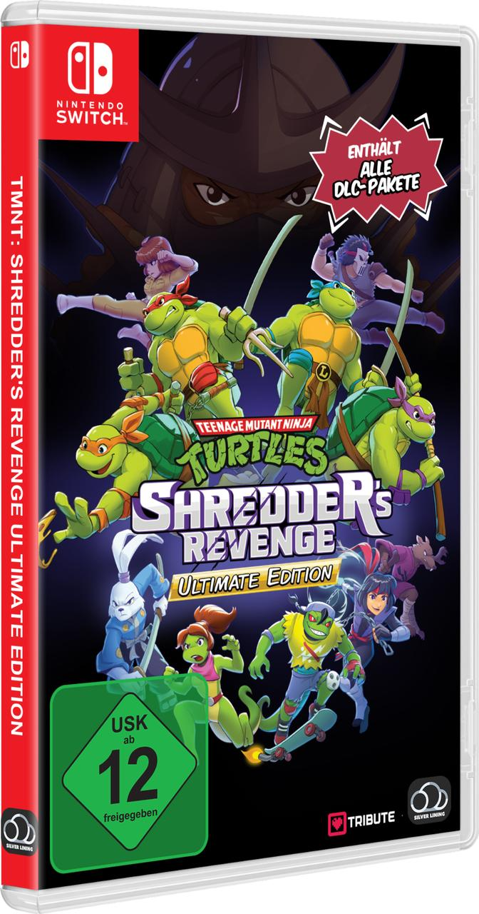 Nintendo Switch Spielbox, Teenage Mutant Ninja Turtles: Shredder's Revenge Ultimate Edition.