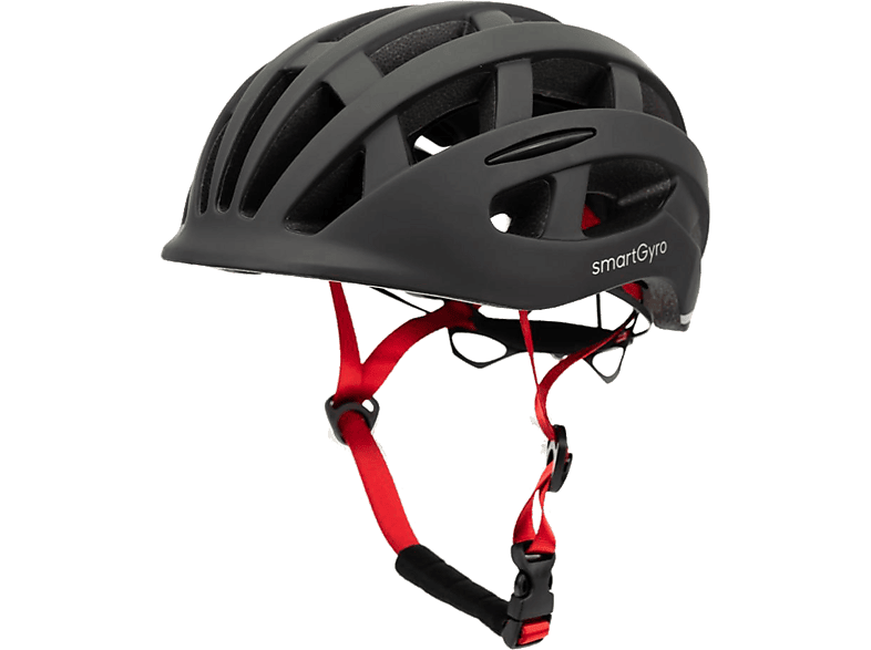 Casco - smartGyro Helmet Urban, Talla M/L, Circunferencias de Cabeza entre 52 y 61 cm, Negro