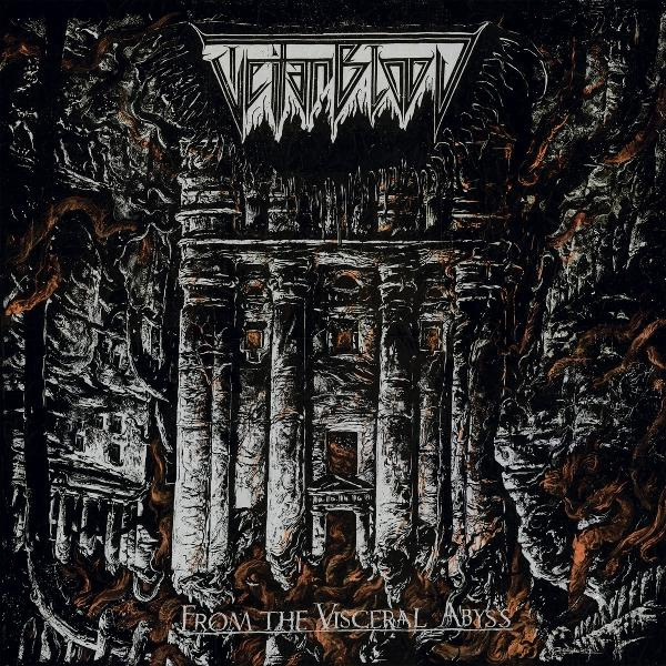A 'Vektor' album borítója gótikus épület illusztrációval és szöveggel.