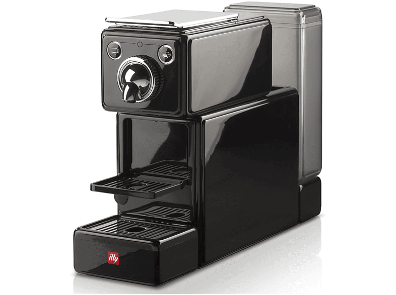 illy Macchina X3 X-Caps Macchina Caffè Capsule, Nero Lucido
