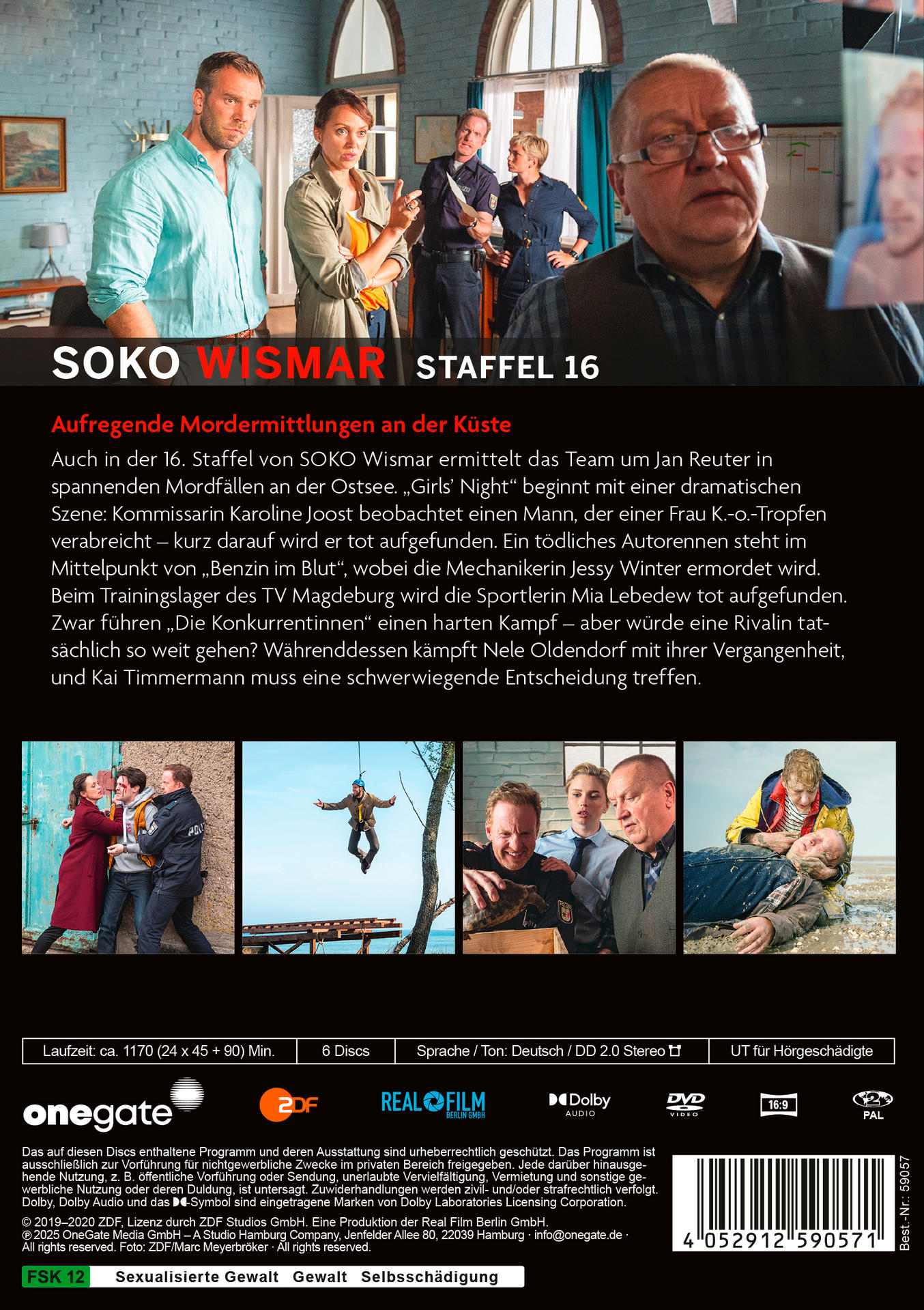 DVD-Cover mit Text und Bildern von Personen und einem Titel.