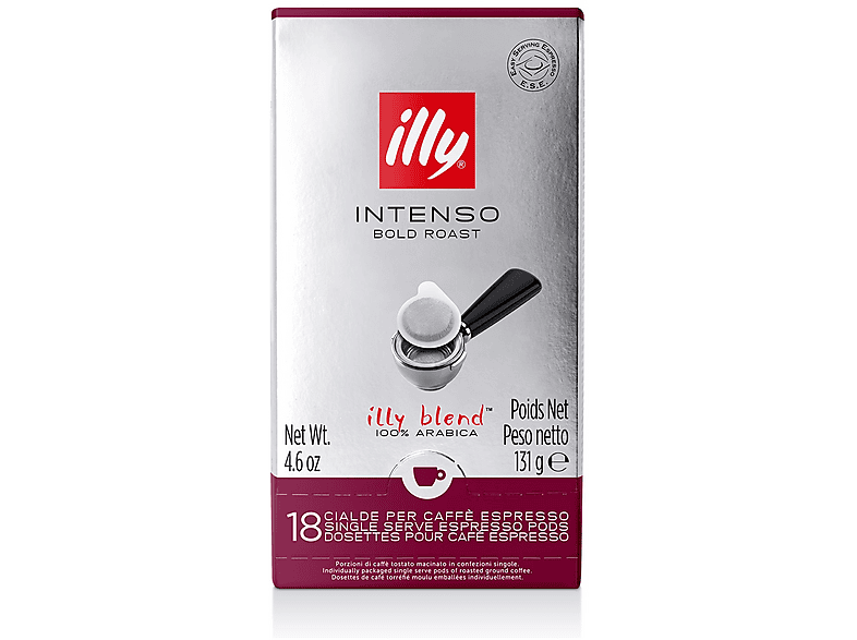 illy Caffè in cialde E.s.e 18 Cialde Intenso, 0,131 kg