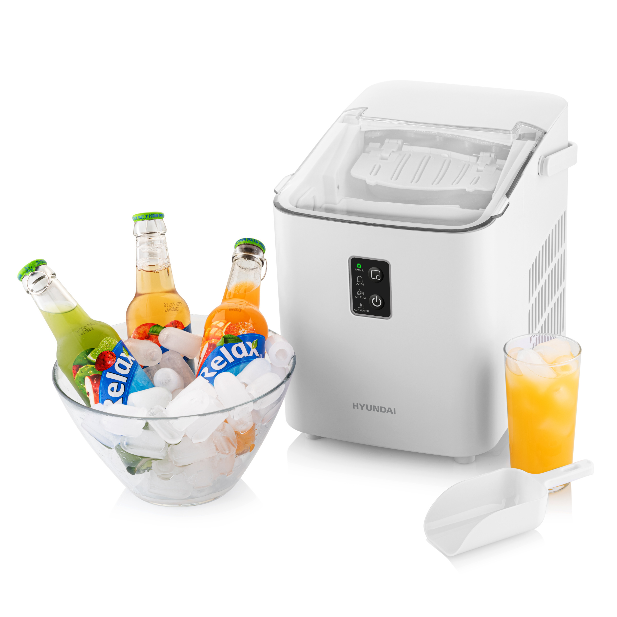 HYUNDAI HYUICEM12 Jégkészítő, fehér