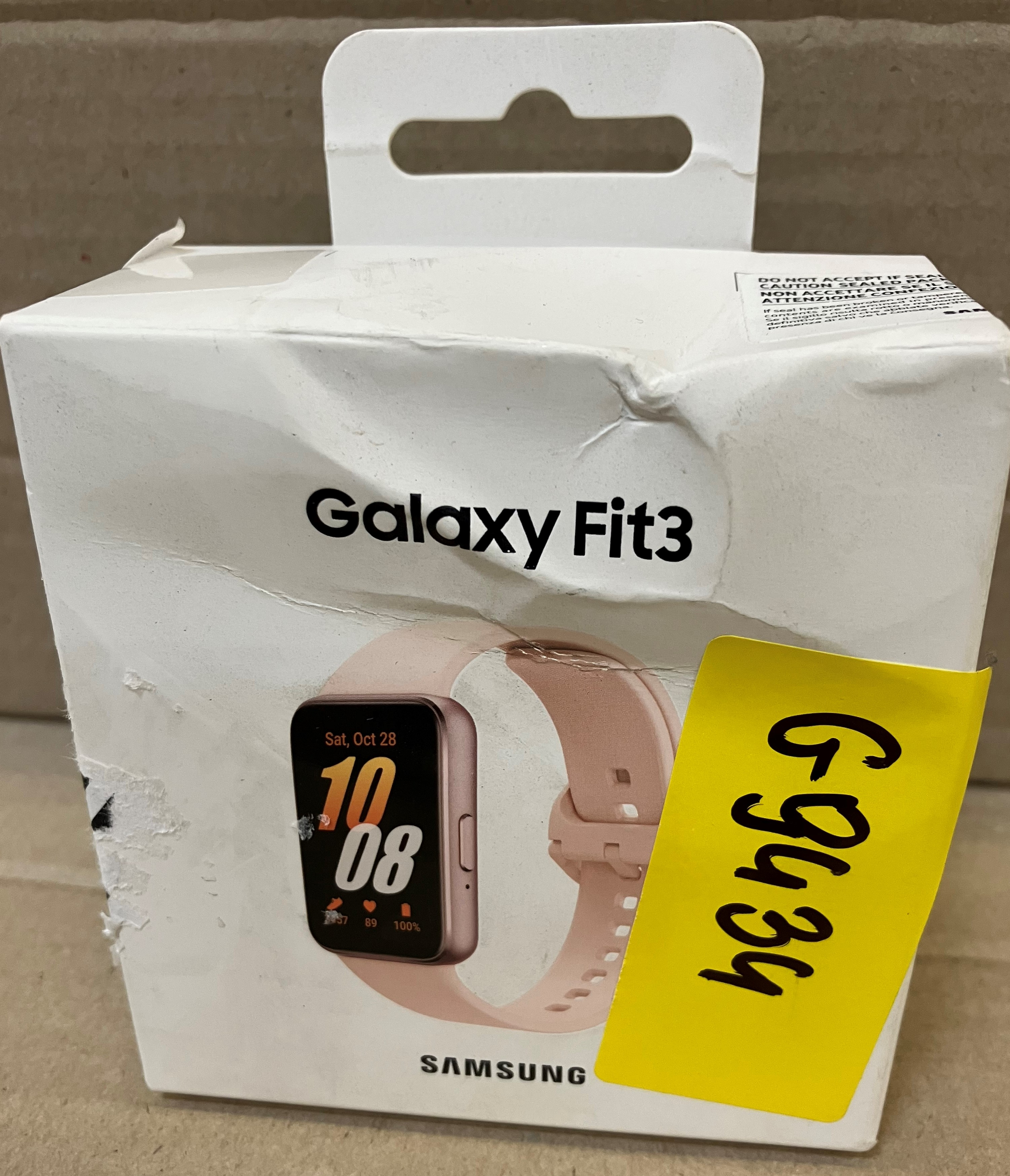 OUTLET - Smartband SAMSUNG Galaxy Fit3 Różowy SM-R390 Różowy