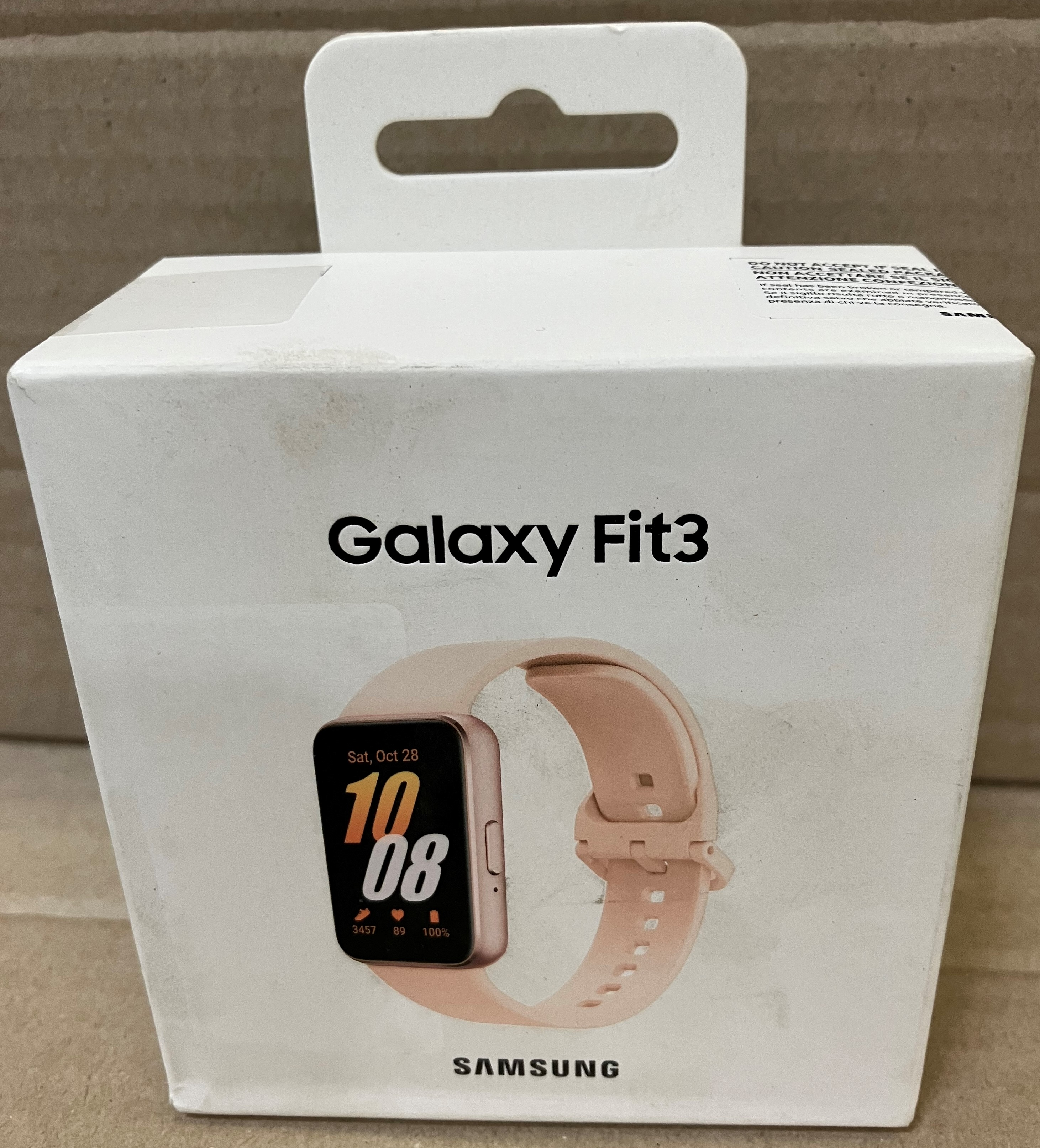 OUTLET - Smartband SAMSUNG Galaxy Fit3 Różowy SM-R390 Różowy