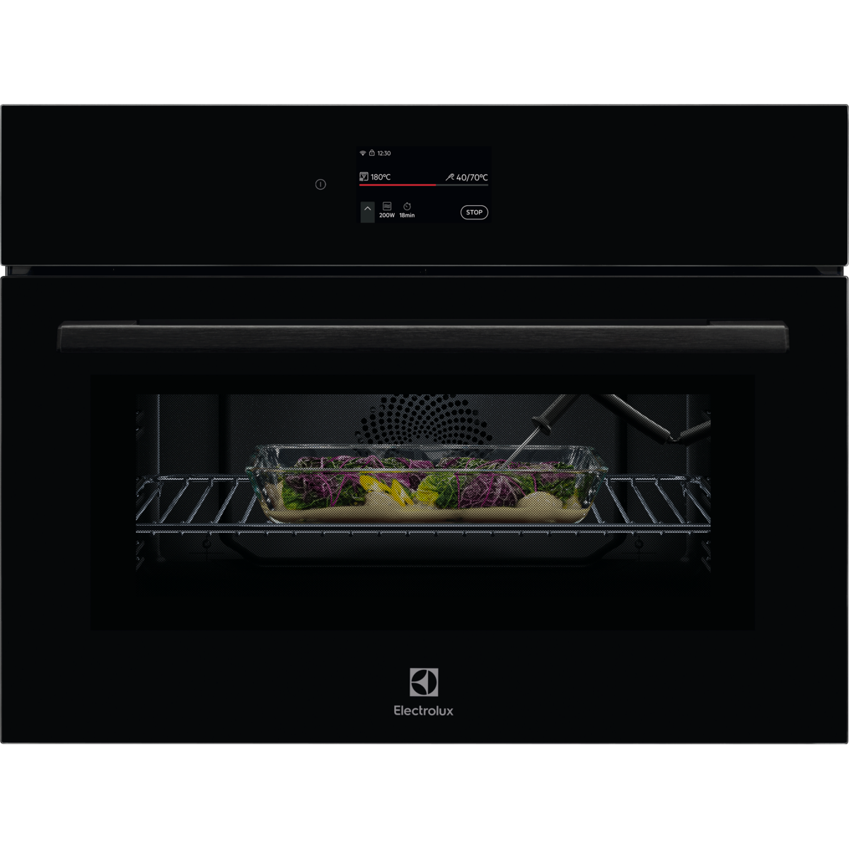 ELECTROLUX LVL9E2XZ Beépíthető kompakt sütő + mikrohullámú