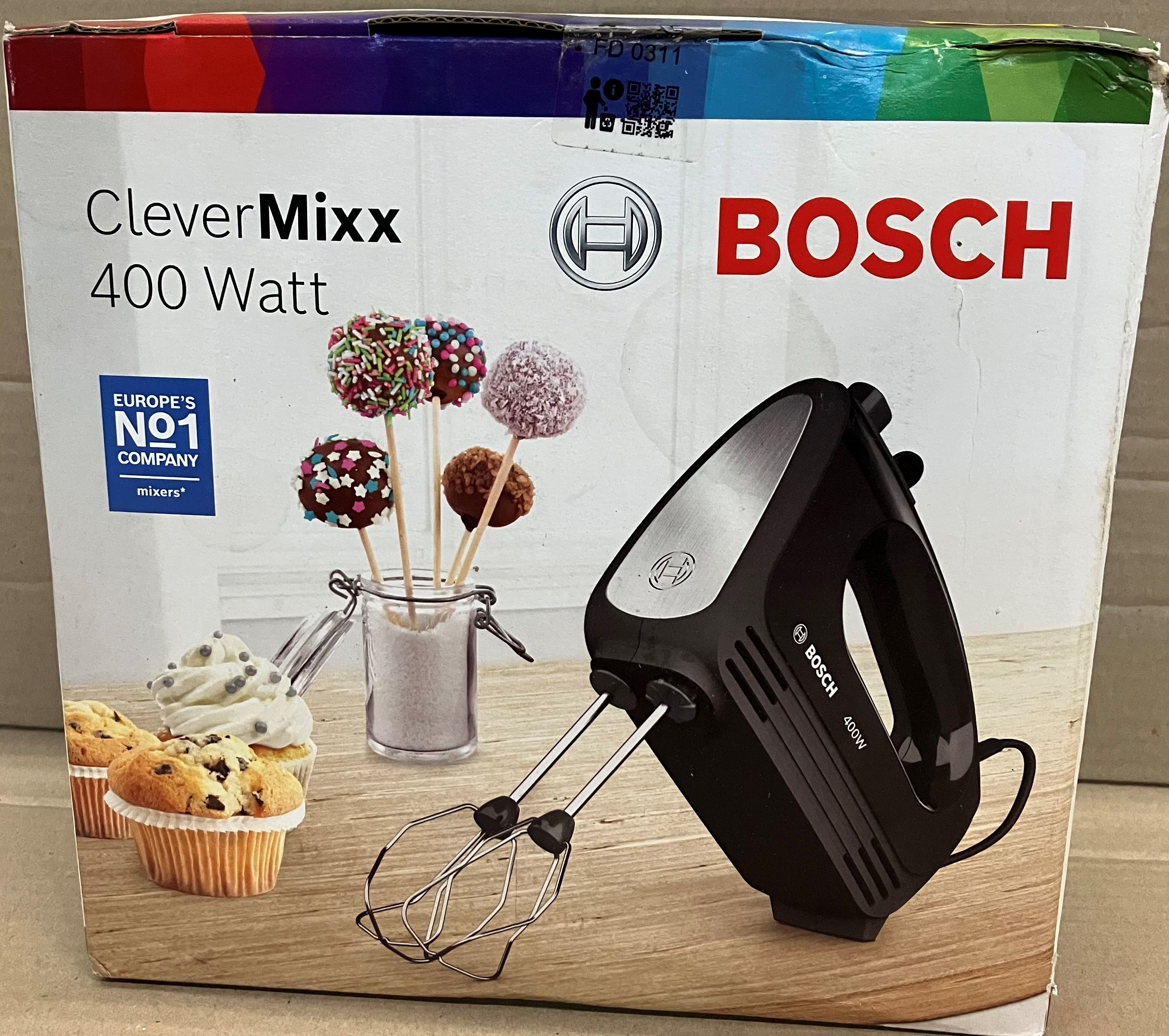 OUTLET - Mikser BOSCH MFQ2420B Czarny
