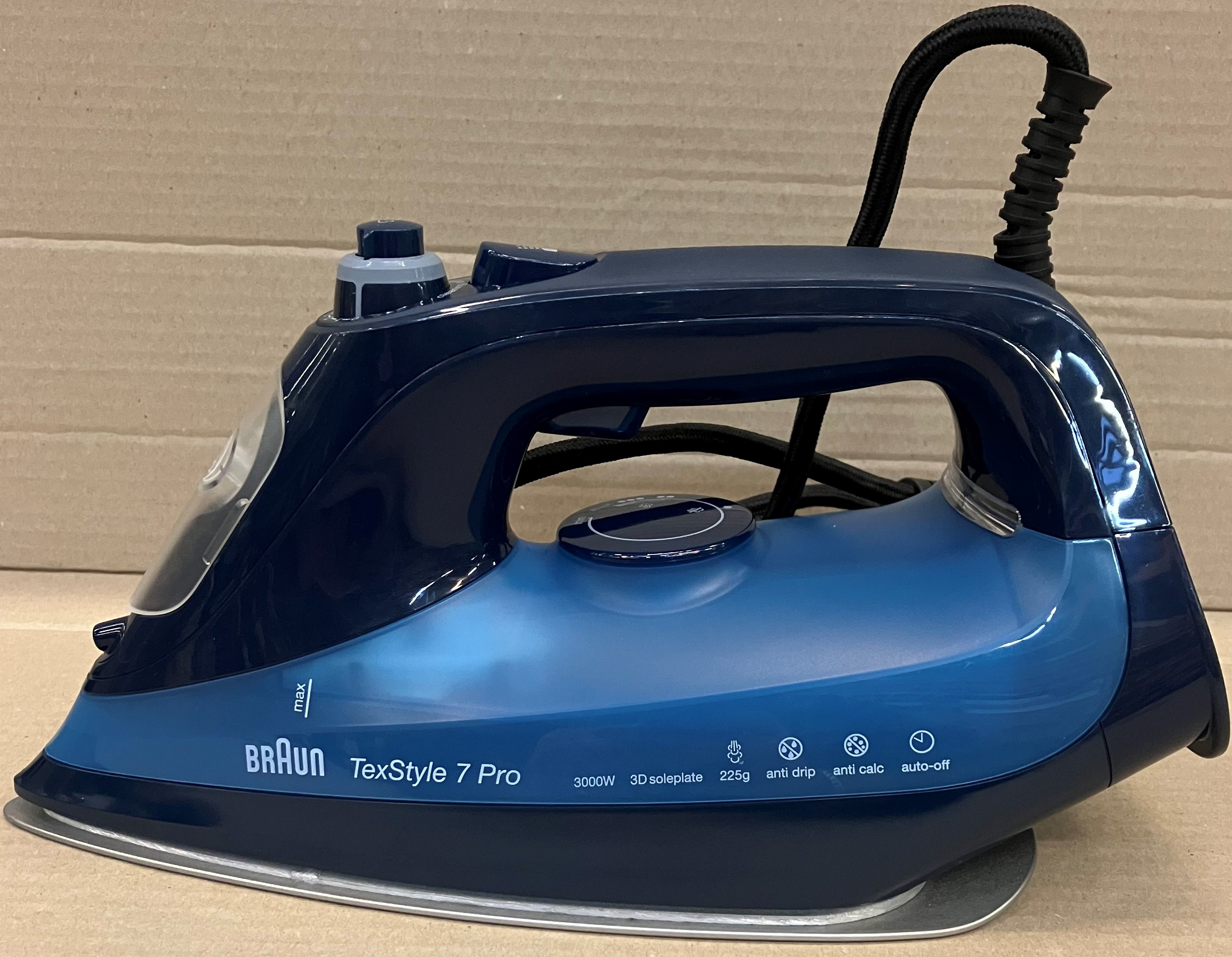 OUTLET - Żelazko BRAUN TexStyle 7 Pro SI 7160 BL Niebiesko-granatowy