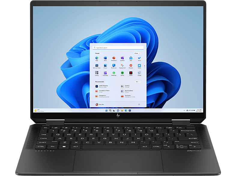 HP Spectre x360 2-in-1/Core U7-155H/32 GB RAM/1 TB SSD/14"/W11/9V2R8EA Laptop