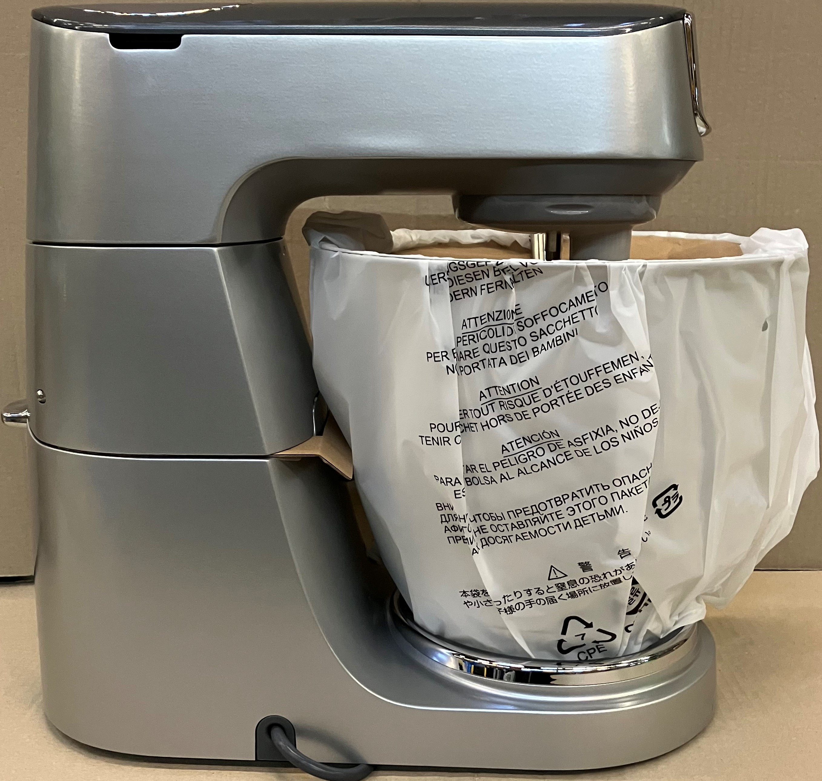 OUTLET - Robot planetarny KENWOOD KVL85.594SI Titanium Chef Baker XL Srebrny
