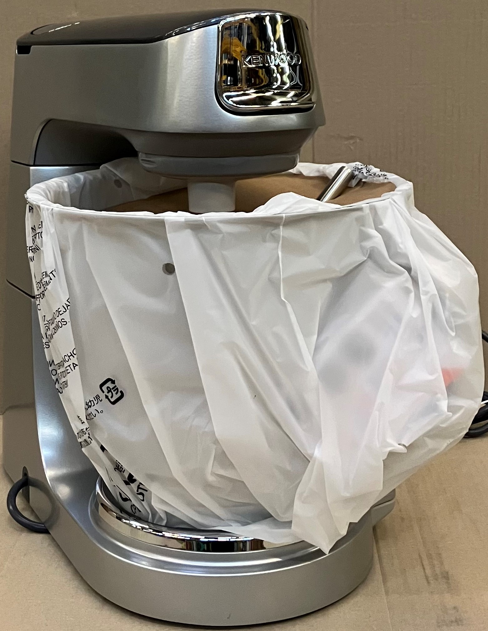 OUTLET - Robot planetarny KENWOOD KVL85.594SI Titanium Chef Baker XL Srebrny