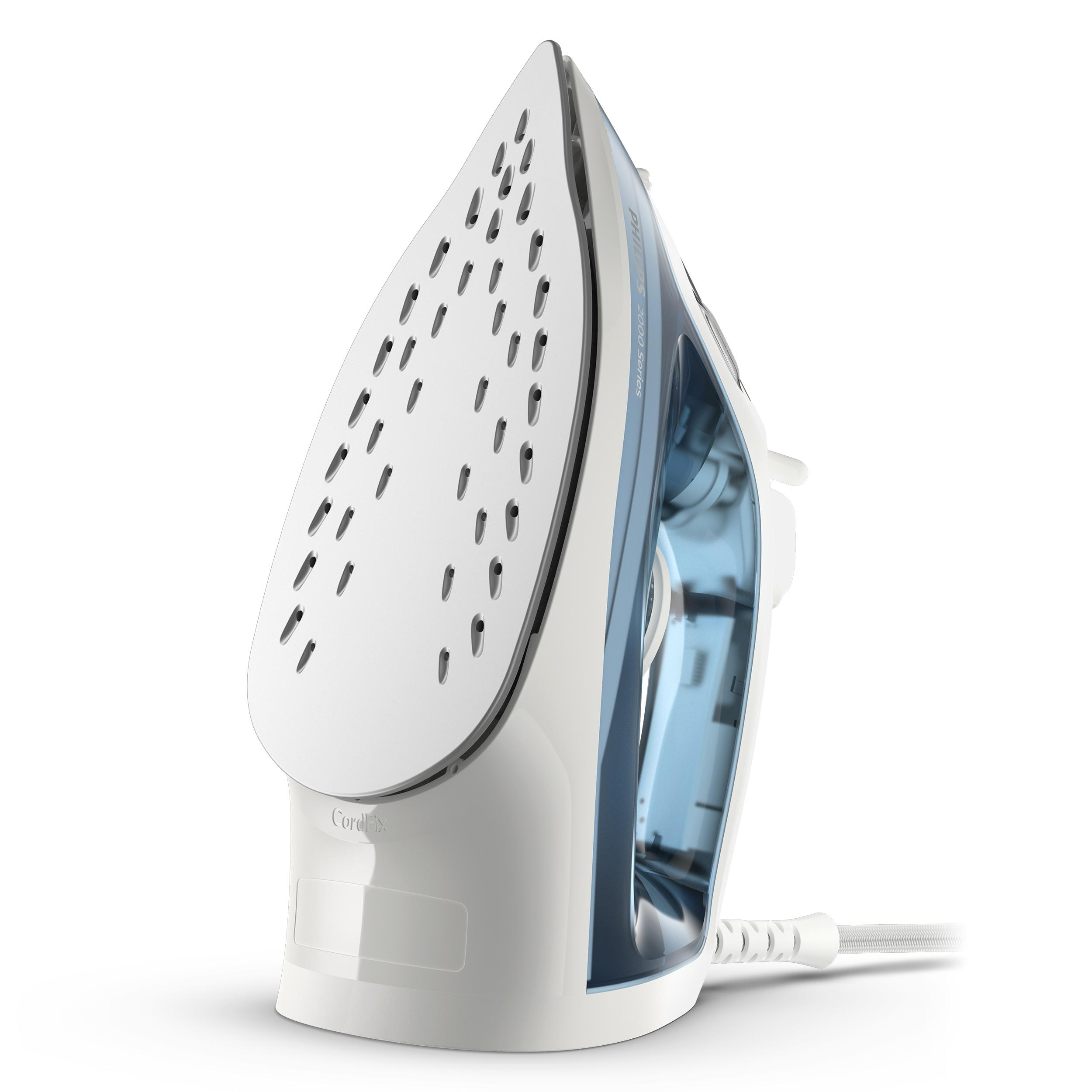 Philips DST2010/20 Dampfbügeleisen 2000 Watt - Blaues Bügeleisen Mit 250ml Tank