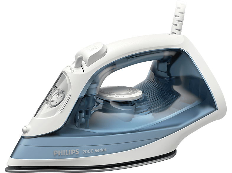 Philips DST2010/20 2000 Series Dampfbügeleisen (2000 Watt, Hellblau)
