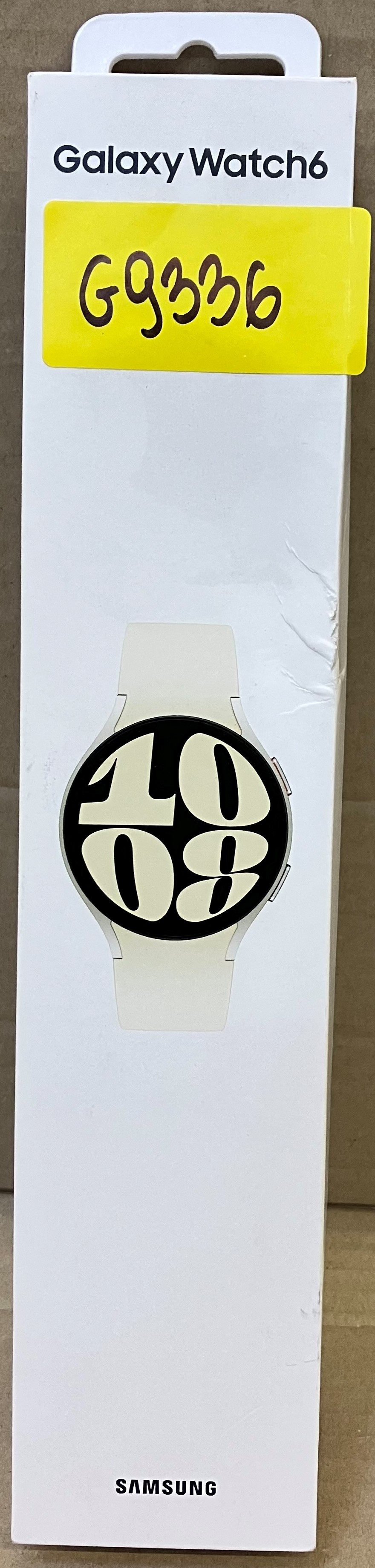OUTLET - Smartwatch GPS SAMSUNG Galaxy Watch6 BT 40mm Aluminum Gold SM-R930NZEAEUE Kremowy