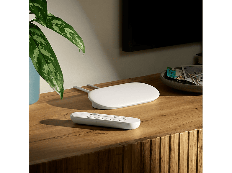 GOOGLE TV (4K) Streamer 32 GB, Porcelain | MediaMarkt