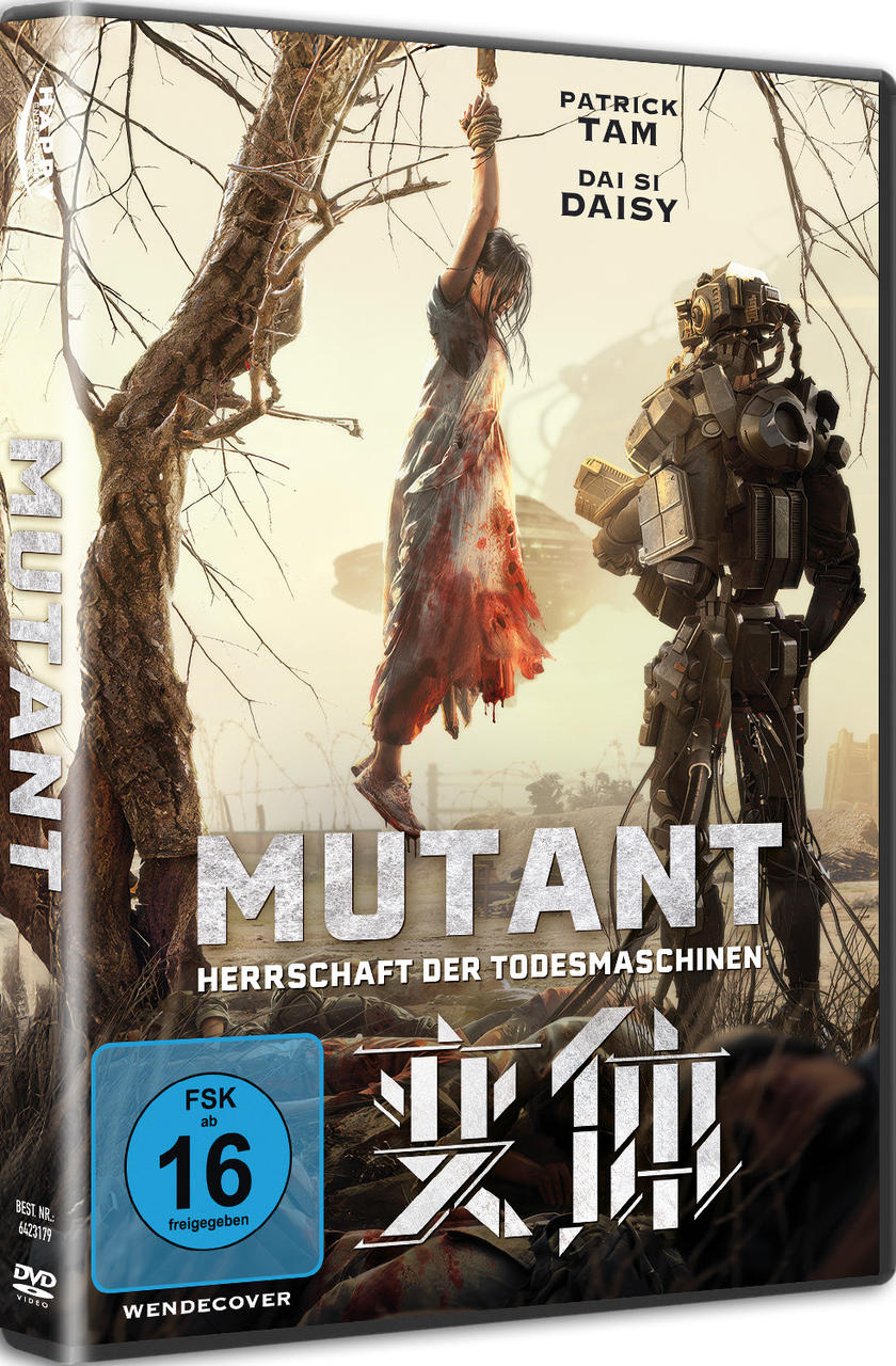 DVD-Cover eines Films mit einer Person, die an einem Baum hängt.
