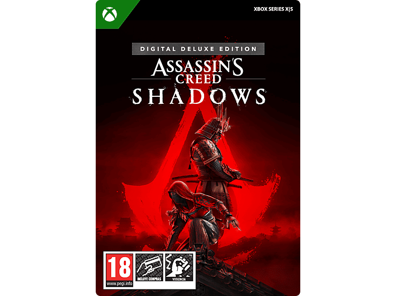 Xbox Series X S Microsoft C2C Assassin's Creed Shadows Deluxe Edition (Código de descarga)