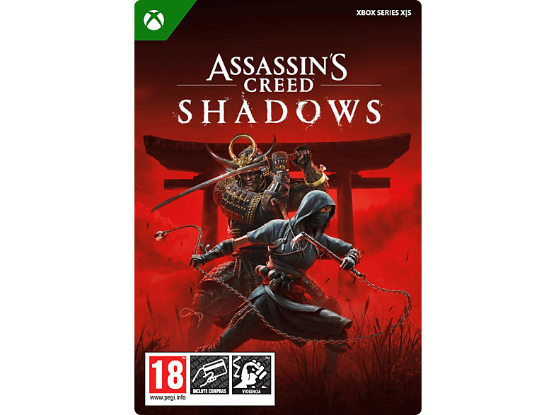 Xbox Series X S Microsoft C2C Assassin's Creed Shadows Standard Edition (Código de descarga)