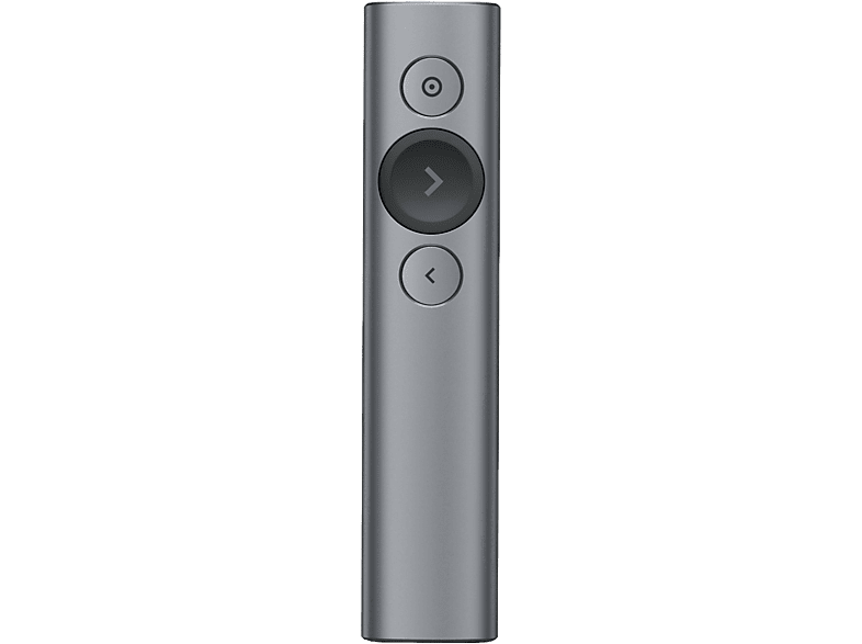 Logitech Spotlight, Inalámbrico, USB, Bluetooth, 30 m, Gris