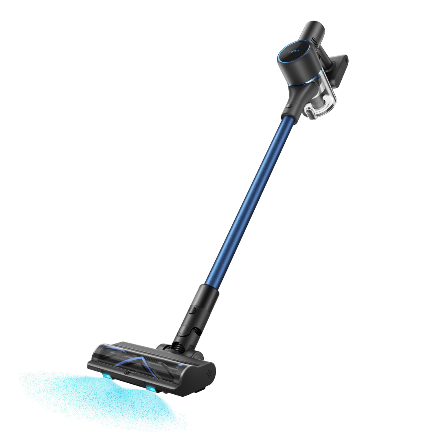 Mova S4 Detect Steelstofzuiger Incl. Kruimelzuiger Zwart