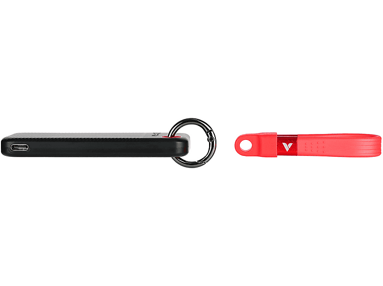 Thumbnail - VERBATIM Pocket USB 3.2 Gen 2 Festplatte, TB SSD, extern, Schwarz/Rot