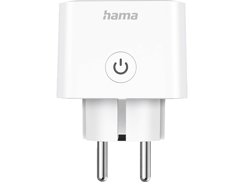 Hama 176654 Smarte WLAN-Steckdose, Matter, sprach-/appgesteuert, Weiß — Foto 3 von 5