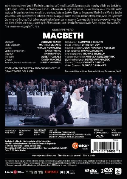 DVD-Cover mit Text und Bildern aus einer Theaterproduktion, mit Menschen auf einer Bühne.
