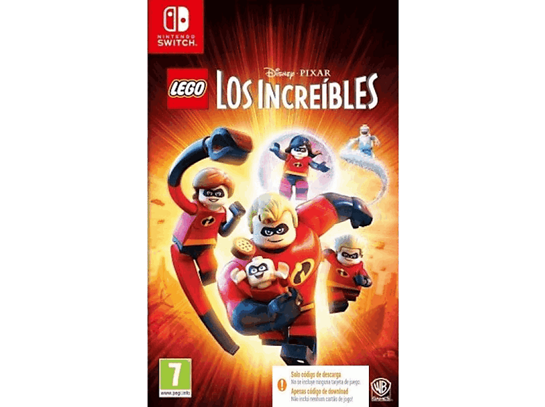 Nintendo Switch LEGO Los Increíbles (Código en la caja)
