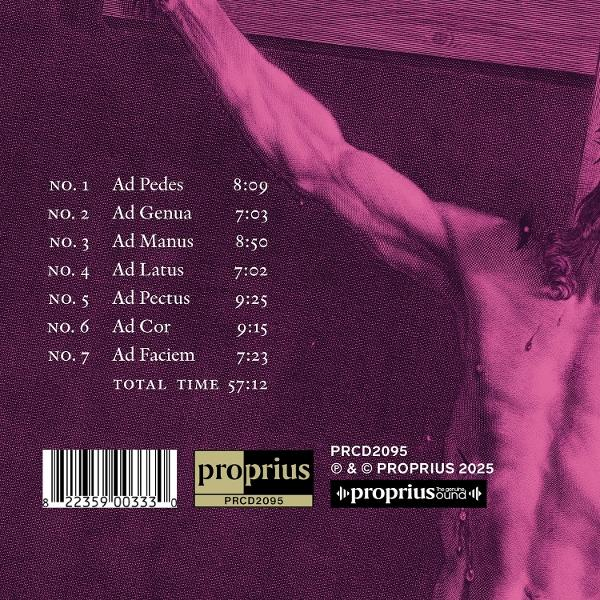 Albumcover mit Titelliste und Logo.